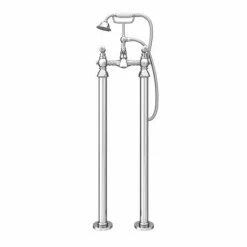 Chatsworth 1928 Traditional White Lever Freestanding Bath Shower Mixer Tap 12 Chatsworth 1928 Traditional White Lever Freestanding Bath Shower Mixer Tap -Chatsworth Shop TRAD011D FS D5 460