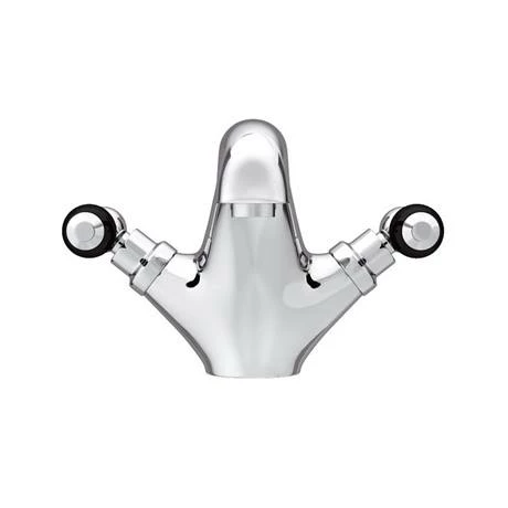 Chatsworth 1928 Traditional Black Lever Mono Basin Mixer Tap 5 Chatsworth 1928 Traditional Black Lever Mono Basin Mixer Tap - Image 5