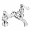 Chatsworth 1928 Traditional White Lever Bath Filler Tap