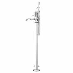 Chatsworth 1928 Traditional Crosshead Freestanding Bath Shower Mixer Tap 11 Chatsworth 1928 Traditional Crosshead Freestanding Bath Shower Mixer Tap -Chatsworth Shop TRAD03D FS D4 460