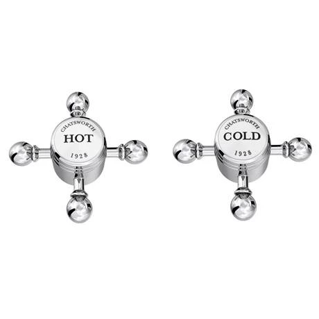 Chatsworth 1928 Traditional Crosshead Freestanding Bath Shower Mixer Tap 3 Chatsworth 1928 Traditional Crosshead Freestanding Bath Shower Mixer Tap - Image 3