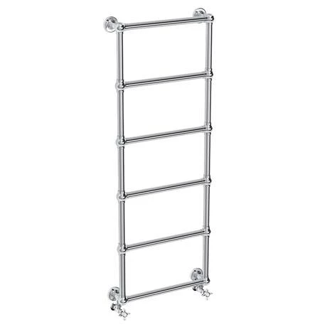 Chatsworth Wall Mounted Towel Rail 1550 X 600mm - Chrome 2 Chatsworth Wall Mounted Towel Rail 1550 X 600mm - Chrome - Image 2