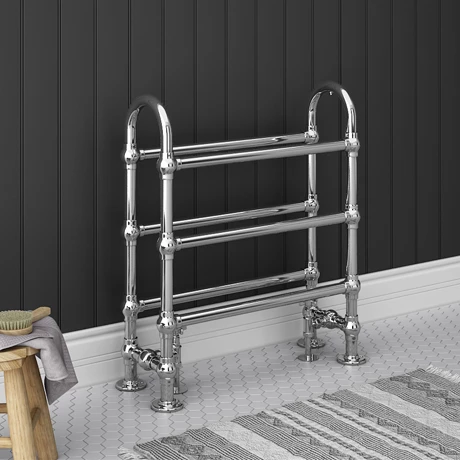 Chatsworth Traditional 778 X 683mm Chrome Freestanding Towel Rail 1 Chatsworth Traditional 778 X 683mm Chrome Freestanding Towel Rail