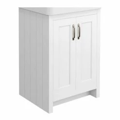 Chatsworth 560mm White Vanity Cabinet (excluding Basin)