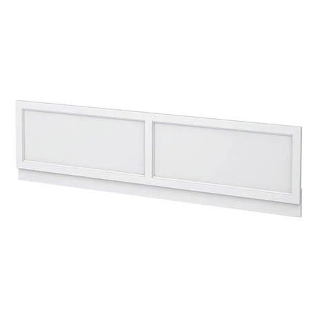 Chatsworth White 1700 Traditional Front Bath Panel 1 Chatsworth White 1700 Traditional Front Bath Panel