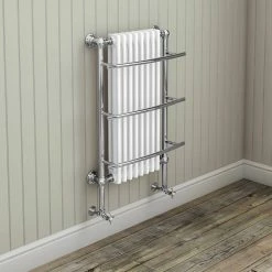 Chatsworth Yale Traditional Wall Hung Towel Rail Radiator (630 X 1000mm)