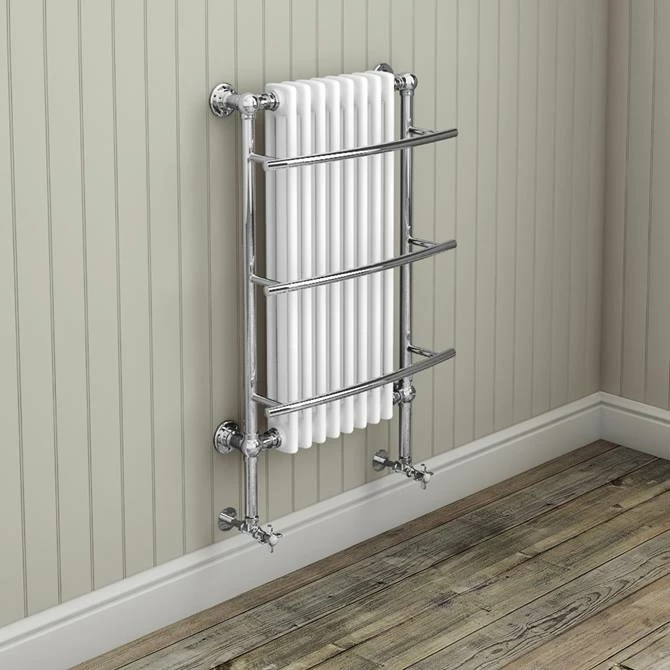 Chatsworth Yale Traditional Wall Hung Towel Rail Radiator (630 X 1000mm) 1 Chatsworth Yale Traditional Wall Hung Towel Rail Radiator (630 X 1000mm)